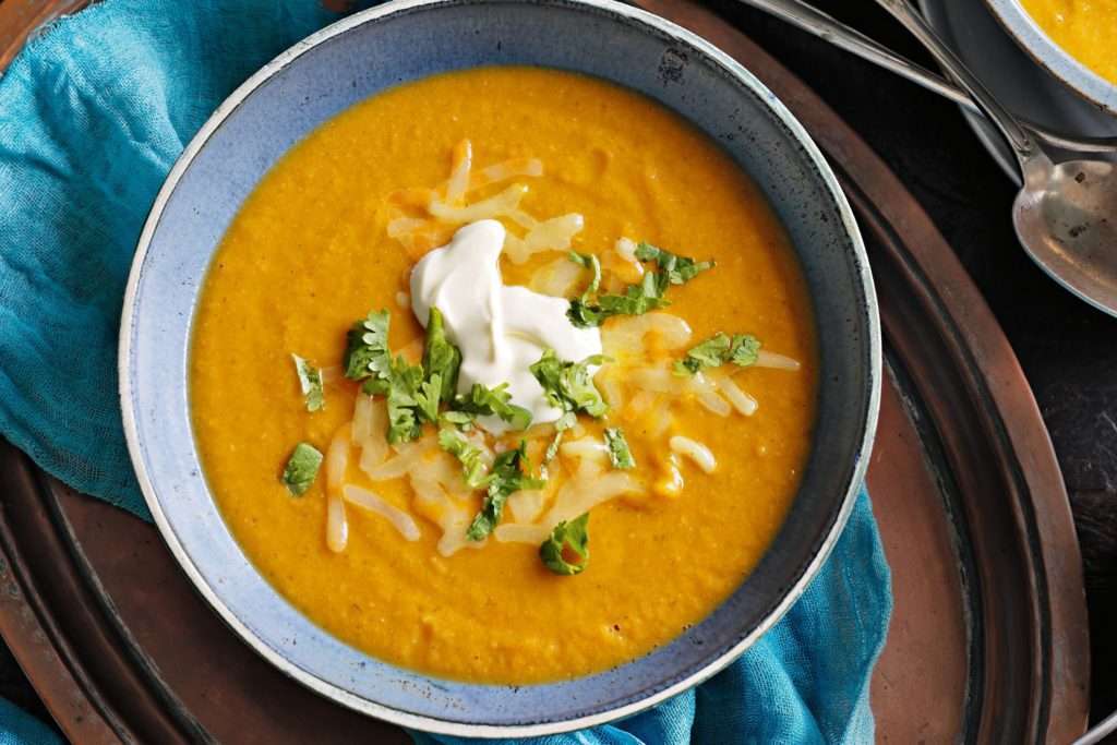 Chickpea & Pumpkin Soup Recipe - Wellfinity