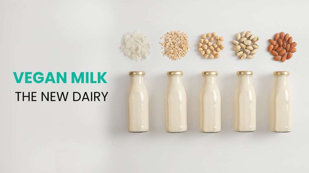 Milk alternatives for vegans - Wellfinity.in