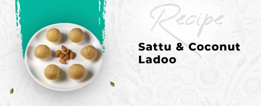 Sattu & Coconut Ladoo - Wellfinity.in