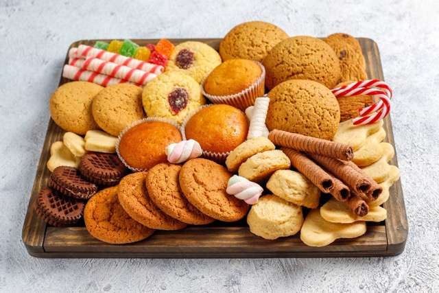 Christmas sweets platter 